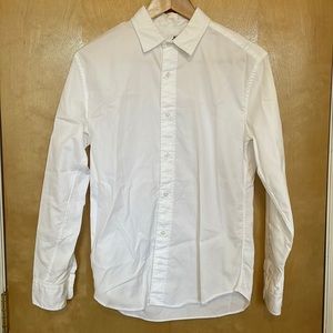 J. Crew Crewcuts Thomas Mason white Oxford shirt